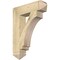 Ekena Millwork Imperial Arts & Crafts Rough Sawn Bracket, Douglas Fir, 6"W x 26"D x 34"H BKT06X26X34IMP03RDF - alternate 1